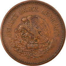 Coin, Mexico, 20 Centavos, 1943, Mexico City, EF(40-45), Bronze, KM:439