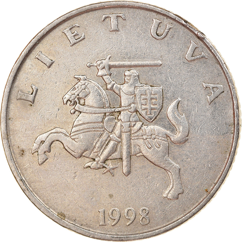 Münze, Lithuania, Litas, 1998, SS, Copper-nickel, KM:111