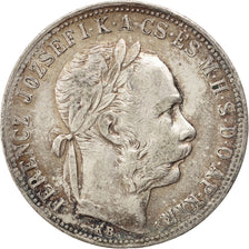 Coin, Hungary, Franz Joseph I, Forint, 1883, EF(40-45), Silver, KM:469