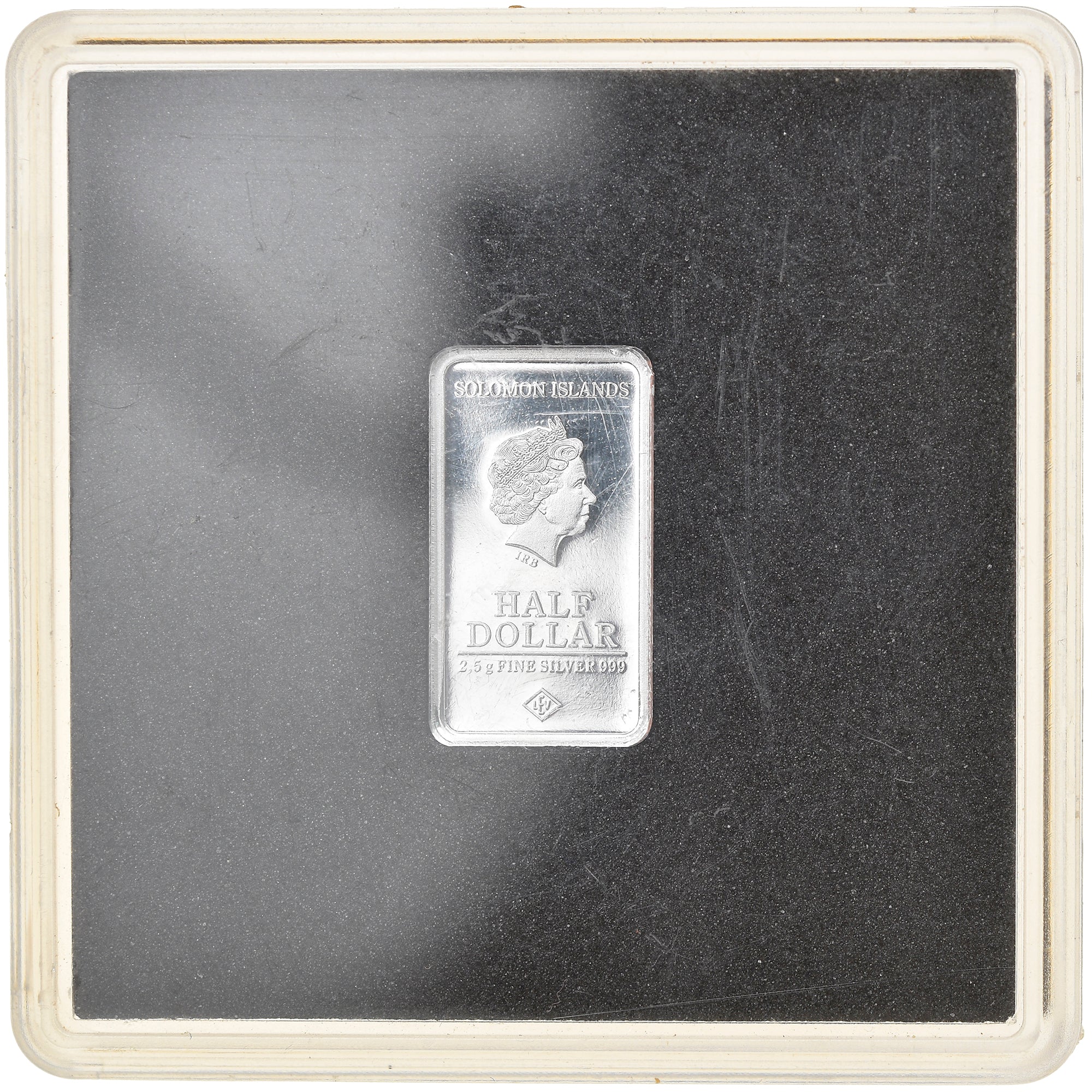 Moneta, Isole Salomone, Tour Eiffel, Half Dollar, 2015, Proof, FDC, Argento
