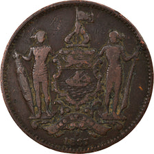 Moneta, BORNEO DEL NORD BRITANNICO, George I, Cent, 1887, Heaton, Birmingham