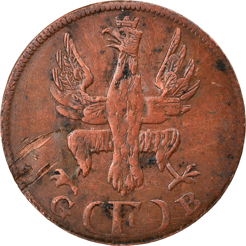 Münze, Deutsch Staaten, FRANKFURT AM MAIN, Heller, 1821, S, Kupfer, KM:301