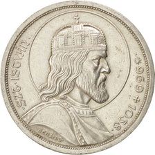 HUNGARY, 5 Pengo, 1938, KM #516, AU(50-53), Silver, 36, 24.93