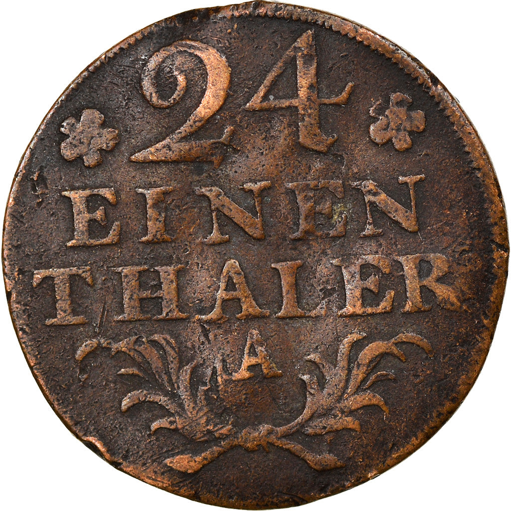 Monnaie, Etats allemands, PRUSSIA, Friedrich II, 1/24 Thaler, 1786, TB, Argent