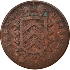 Moneta, Stati tedeschi, HANAU-MUNZENBERG, Wilhelm IX, Kreuzer, 1773, MB+, Rame