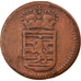 Monnaie, Luxembourg, Joseph II, 1/2 Liard, 1784, Bruxelles, TB, Cuivre, KM:10