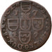 Moneta, LIEGE, John Theodore, Liard, 1744, Liege, MB, Rame, KM:146