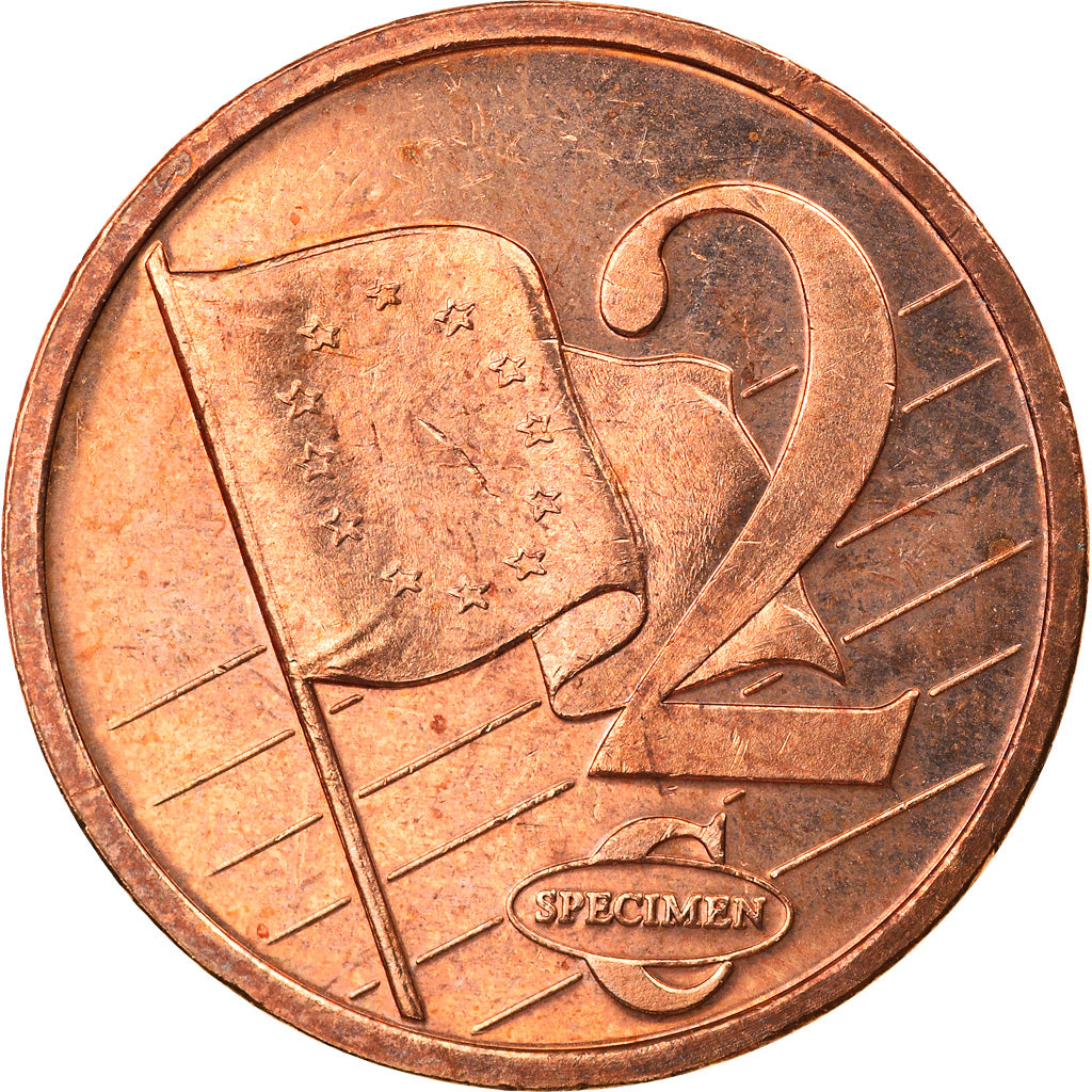 Gran Bretagna, 2 Euro Cent, 2003, unofficial private coin, BB, Acciaio placcato