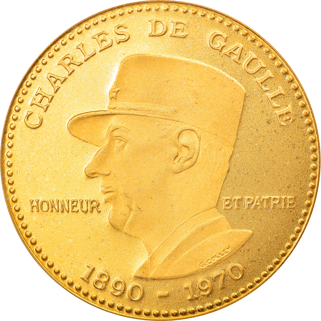 Francja, Medal, Charles De Gaulle, 50th liberation anniversary, Historia, 1994