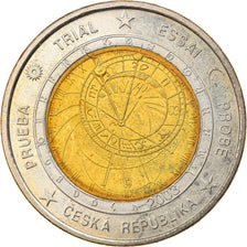 République Tchèque, 2 Euro, 2003, unofficial private coin, TTB, Bi-Metallic
