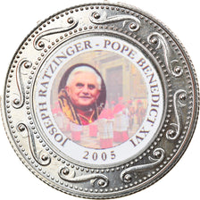 Moneta, Somalia, Dollar, 2005, Pape Benoit XVI, SPL-, Rame-nichel