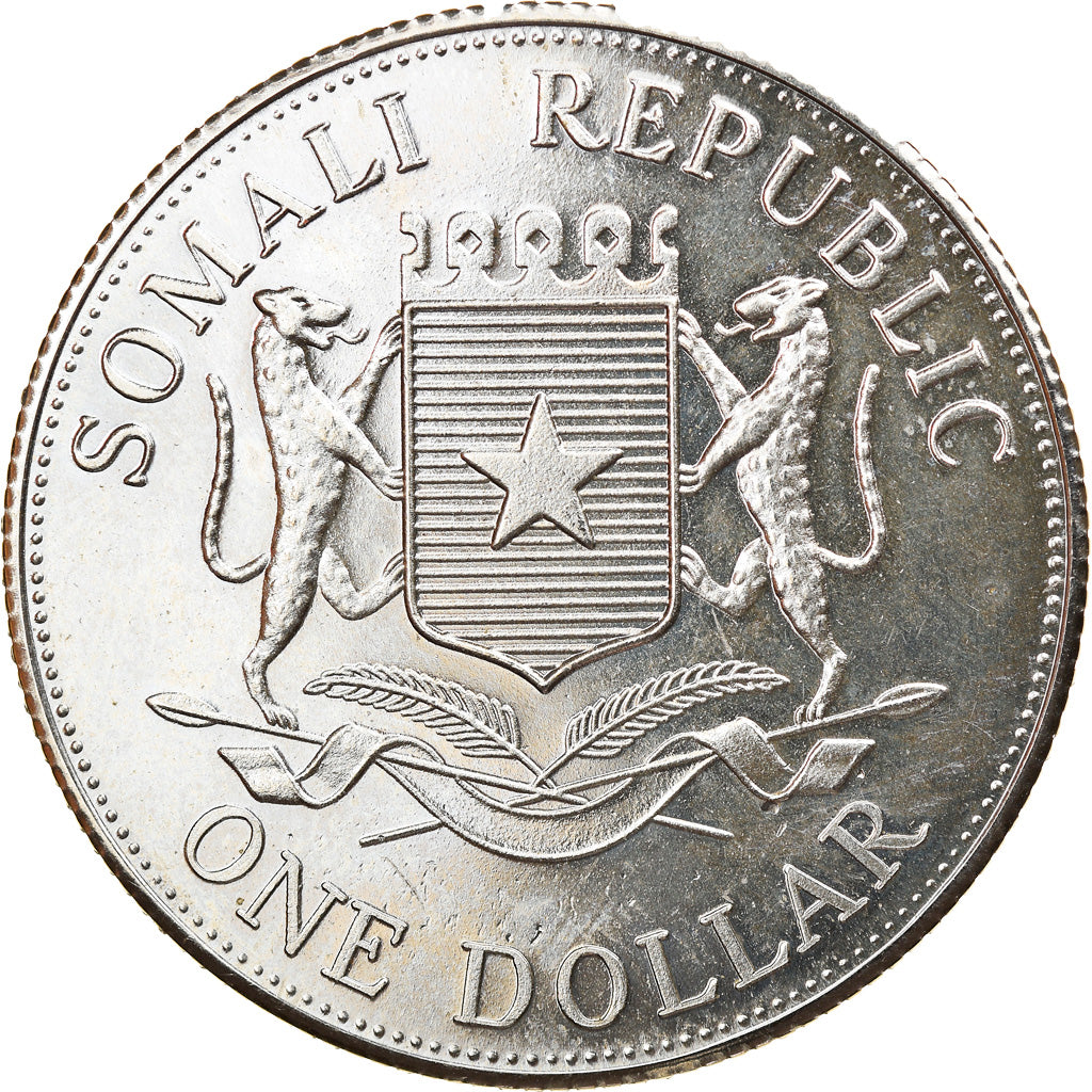 Moneta, Somalia, Dollar, 2005, Pape Benoit XVI, SPL-, Rame-nichel