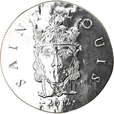 France, Monnaie de Paris, 10 Euro, Saint-Louis, 2012, Paris, BE, MS(65-70)