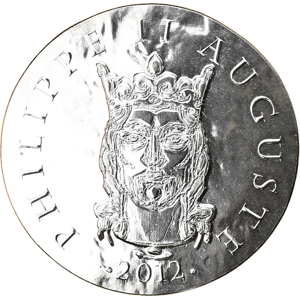 France, Monnaie de Paris, 10 Euro, Philippe II Auguste, 2012, MS(65-70), Silver