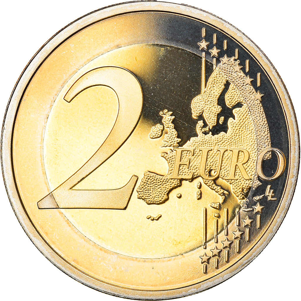 França, Monnaie de Paris, 2 Euro, Abbé Pierre, 2012, BE, MS(65-70)
