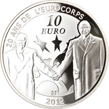 France, Monnaie de Paris, 10 Euro, Europa, 2012, Paris, BE, MS(65-70), Silver