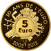 France, Semeuse, 5 Euro, 2012, BE, MS(65-70), Gold, Gadoury:EU525, KM:1890