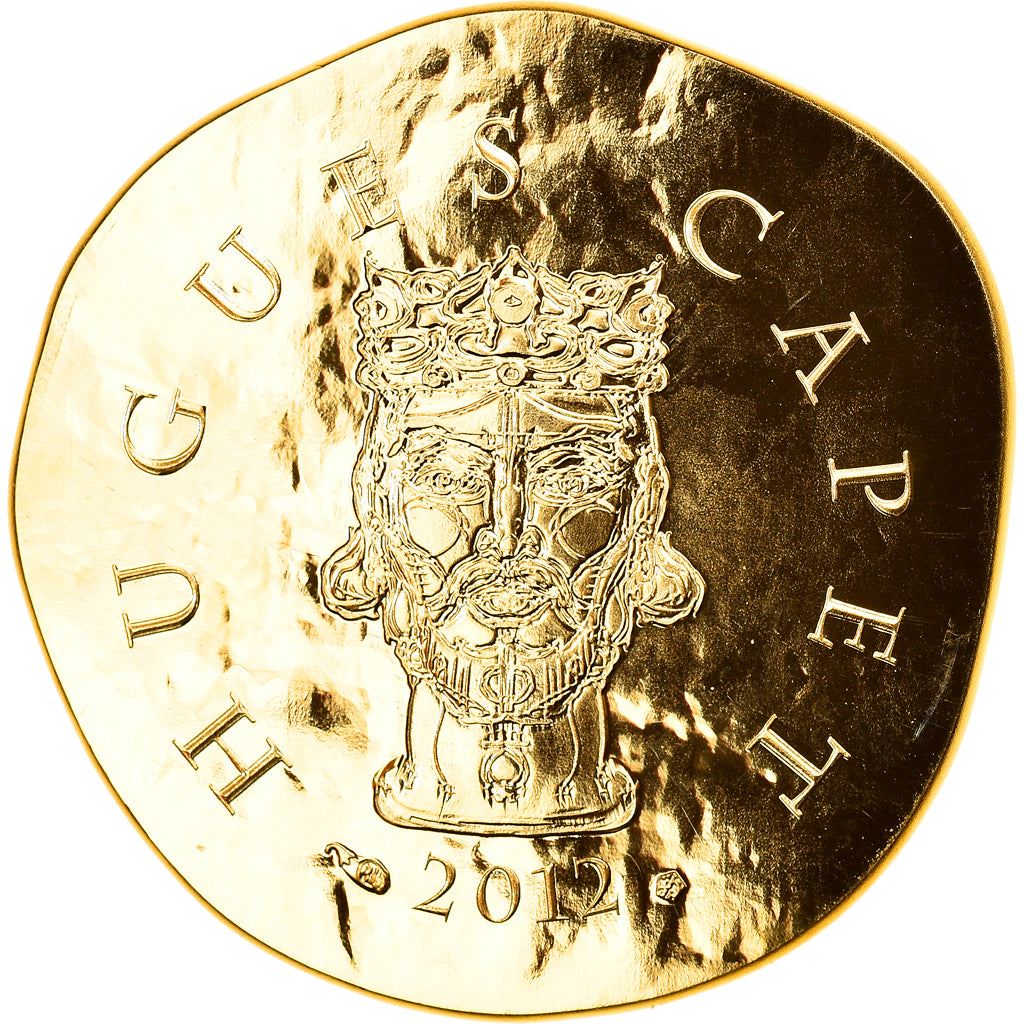 France, 50 Euro, Hugues Capet, 2012, Paris, FDC, Or, KM:2076