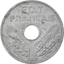 Coin, France, État français, 20 Centimes, 1941, Paris, VF(30-35), Zinc