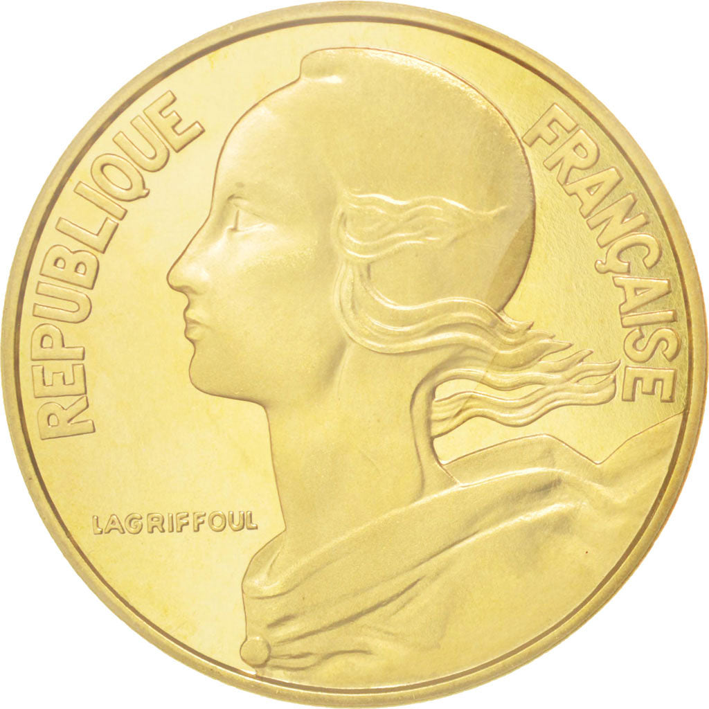 Coin, France, 20 Centimes, 1962, MS(65-70), Aluminum-Bronze, KM:P347