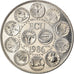 Frankreich, Medaille, Ecu Europa, Marianne, Politics, Society, War, 1986