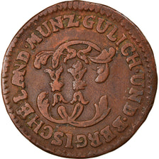Moneta, Stati tedeschi, JULICH-BERG, Karl Theodor, 1/4 Stüber, 1785, MB+, Rame