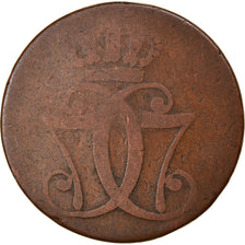 Moneta, Norvegia, Christian VII, Skilling, 1771, Kongsberg, MB, Rame, KM:245a