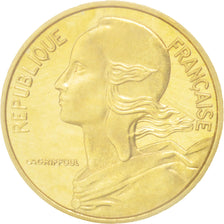FRANCE, 5 Centimes, 1966, KM #P358, MS(65-70), Aluminum-Bronze, Gadoury #22.P1,.
