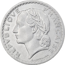 Moneta, Francia, Lavrillier, 5 Francs, 1949, Paris, SPL-, Alluminio, KM:888b.1