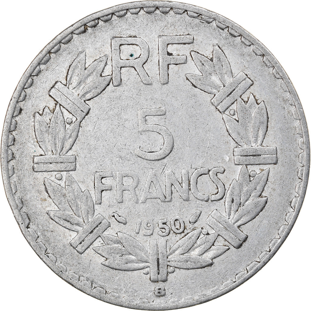 Coin, France, Lavrillier, 5 Francs, 1950, Beaumont - Le Roger, VF(30-35)