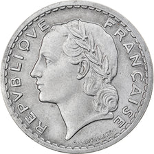Monnaie, France, Lavrillier, 5 Francs, 1946, Castelsarrasin, TTB+, Aluminium