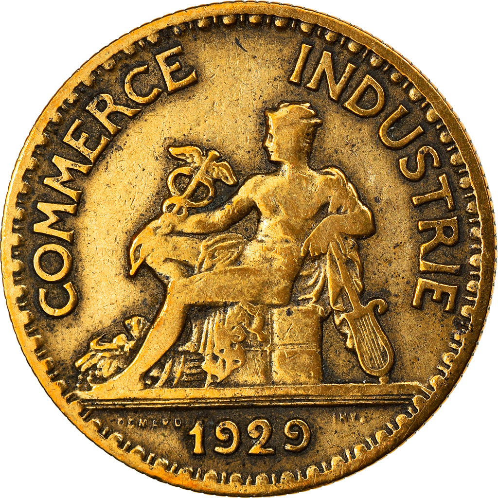 Moneta, Francia, Chambre de commerce, 50 Centimes, 1929, Paris, MB+