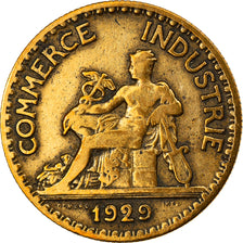 Moneta, Francia, Chambre de commerce, 50 Centimes, 1929, Paris, MB+