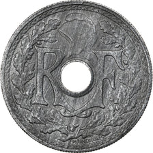 Coin, France, Lindauer, 20 Centimes, 1945, Paris, EF(40-45), Zinc, KM:907.1