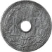 Coin, France, Lindauer, 20 Centimes, 1945, Paris, EF(40-45), Zinc, KM:907.1