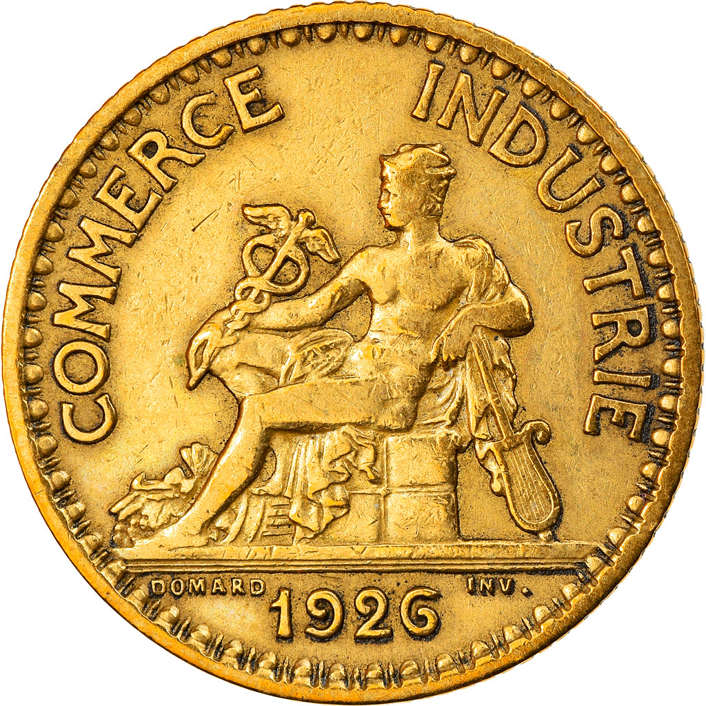 Monnaie, France, Chambre de commerce, Franc, 1926, Paris, TB+, Aluminum-Bronze