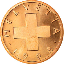 Moneta, Svizzera, Rappen, 1998, Bern, FDC, Bronzo, KM:46