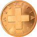 Moneta, Svizzera, Rappen, 1998, Bern, FDC, Bronzo, KM:46
