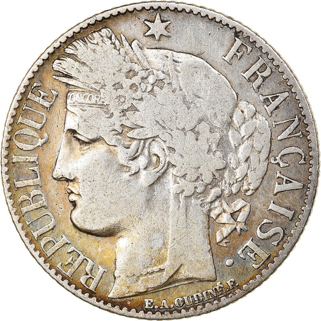 Monnaie, France, Cérès, Franc, 1894, Paris, TTB, Argent, Gadoury:465a