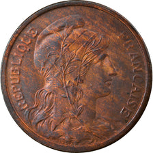 Moeda, França, Dupuis, 2 Centimes, 1920, Paris, EF(40-45), Bronze, KM:841