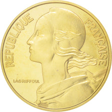 Coin, France, 20 Centimes, 1968, MS(65-70), Aluminum-Bronze, KM:P395