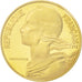 Moneta, Francja, 20 Centimes, 1968, MS(65-70), Aluminium-Brąz, KM:P395