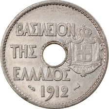 Monnaie, Grèce, George I, 20 Lepta, 1912, SUP, Nickel, KM:64