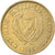 Moeda, Chipre, 10 Cents, 1988, EF(40-45), Níquel-Latão, KM:56.2