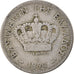 Moneta, Grecia, George I, 10 Lepta, 1894, Paris, MB+, Rame-nichel, KM:59