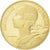 Moneta, Francja, 10 Centimes, 1971, MS(65-70), Aluminium-Brąz, KM:P418