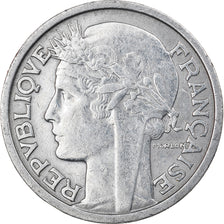 Moneta, Francia, Morlon, 2 Francs, 1947, Paris, BB, Alluminio, KM:886a.1