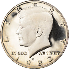 Moneda, Estados Unidos, Kennedy Half Dollar, Half Dollar, 1983, U.S. Mint, San