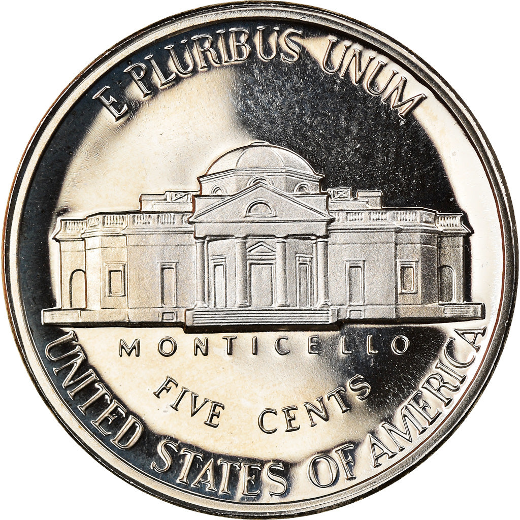 Coin, United States, Jefferson Nickel, 5 Cents, 1983, U.S. Mint, San Francisco