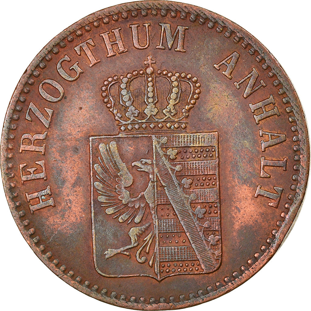 Moneta, Stati tedeschi, PRUSSIA, Wilhelm I, 3 Pfennig, 1867, Hannover, BB, Rame